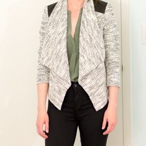 Alice + Olivia Black and White Blazer